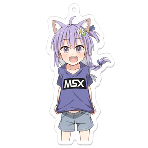 5周年記念ごじゃるアクリルキーホルダー（Tシャツ）