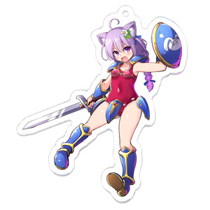 5周年記念ごじゃるアクリルキーホルダー(ビキニアーマー)