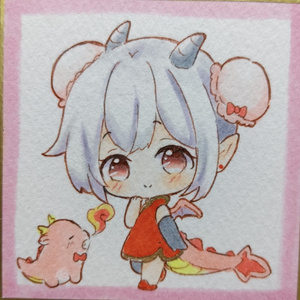 着ぐるみちゃん恐竜 手描きイラスト - ryoneko - BOOTH