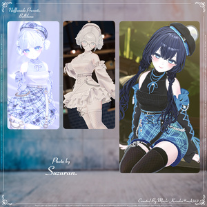 オリジナル3Dモデル「Belliluna-ベリルーナ-」#なっふな堂 缩略图 31