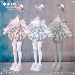 オリジナル3Dモデル「Belliluna-ベリルーナ-」#なっふな堂 缩略图 9