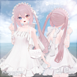 オリジナル3Dモデル「FuwawaPrim-ふわわぷりむ-」#なっふな堂 缩略图 19