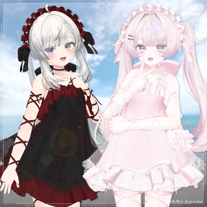 オリジナル3Dモデル「FuwawaPrim-ふわわぷりむ-」#なっふな堂 缩略图 7