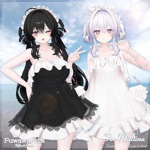 オリジナル3Dモデル「FuwawaPrim-ふわわぷりむ-」#なっふな堂 缩略图 16