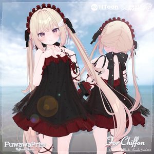 オリジナル3Dモデル「FuwawaPrim-ふわわぷりむ-」#なっふな堂 缩略图 25