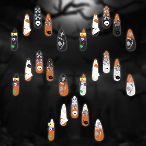 【🎃７アバター対応🎃】ハッピーハッピーハロウィンネイル👻 缩略图 2