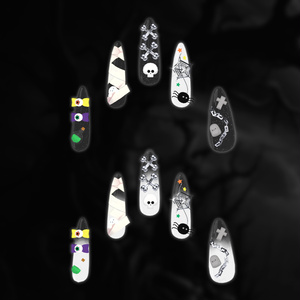 【🎃７アバター対応🎃】ハッピーハッピーハロウィンネイル👻 缩略图 5