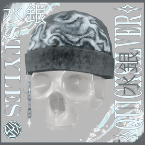✧QUICKSILVER✧ 水銀 🩶✧ ファー調 || 🩶 FUZZY BEANIE