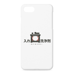 入れ歯洗浄剤 iPhoneケース タテ白