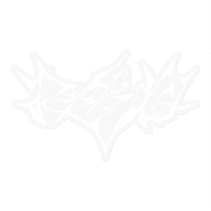 おっぱい(変体仮名)シール　白