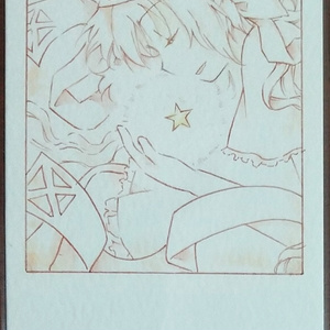 Trading card size shikishi (art board) ⑦
