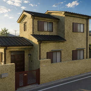 【日本の風景】日本の戸建て住宅01｜3Dモデル【Unity・VRChat対応】