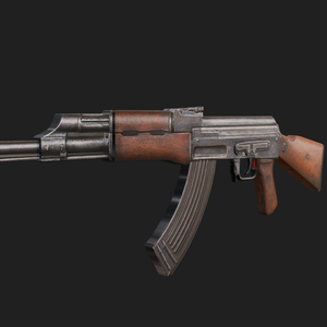 【3DModel】銃_01 - gun_01