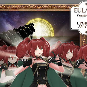 【VR アバター】オリジナル3Dモデル「Eulalia_v2」