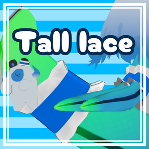 【したのこ対応】Tail lace【みにぬいみにのこ対応】