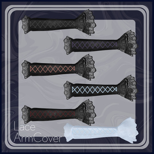 【3アバター対応】Lace_ArmCover 缩略图 3