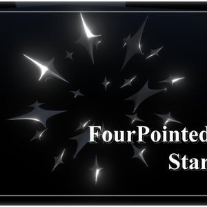 【VRChat想定】FourPointedStarHalo
