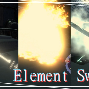 【VRChアバター想定】Element Sword