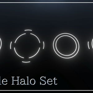 【VRChat想定】SimpleHaloSet