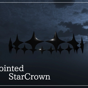 【VRChat想定】FourPointedStarCrown