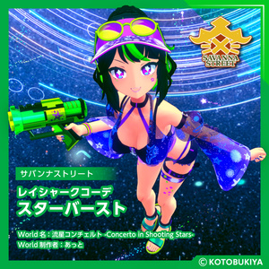【オリジナル3Dモデル】イリオ1.1 レイシャークコーデ #サバンナストリート 缩略图 3