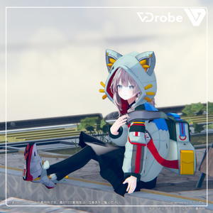 【VDrobe】サバンナストリート ワイルドキャットパーカーセット【複数アバター対応】 缩略图 12