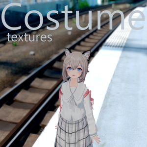 チェック柄制服テクスチャ【Neco Academicコスチューム対応】（全9色）