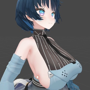 3+1(さん↑ぷらす→うの↑)さんにもっちりシェーダーを対応させるマスク