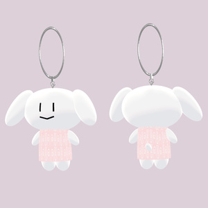 【無料/Free】犬のストラップ【VRChat想定】