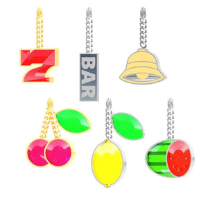 【アクセサリ】カジノ スロット イヤリング Casino Slot Earring【VRChat想定・PhysBone有り】