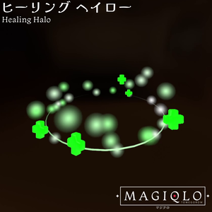 【アクセサリ】ヒーリング ヘイロー【VRC想定・MA対応】