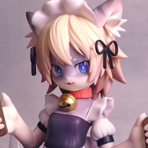 おもちうさぎととこ　ガレージキット もちうさぎの「ととこ」未組み立てレジンキット - みるてぃーの