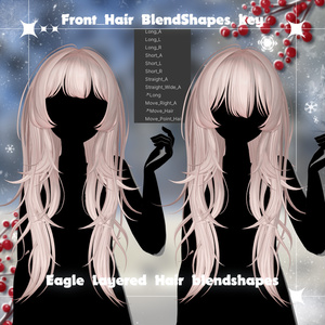 🔥50%SALE🔥 🦅 Eagle_Layered_Hair - 【12 アバター対応】 缩略图 6