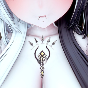 🔥🩸 Crimson Oni Tattoo / 紅鬼タトゥー 🕸️ 缩略图 3