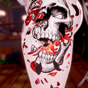 🥀☠️ Flower of Death Tattoo - 彼岸花のタトゥー ☠️🥀 缩略图 5