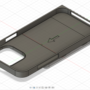 iPhone13Proケース カード＆紙幣、名刺収納アウターケース付 3Dプリント用データ