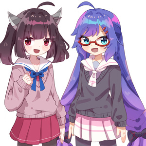 音街ウナ＆東北きりたん立ち絵