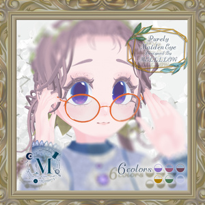 【VRoid正品版向け】ピュアリーメイデンアイ：カラーコンタクト【衣装テクスチャ】