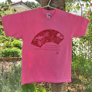 幽々さまTシャツ(桜)