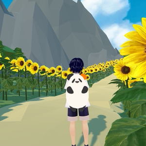【3Dモデル】ぱんだリュック