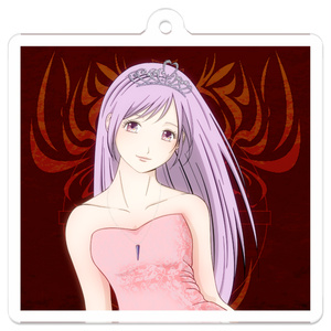 エリー王女のスクエアアクリルキーホルダー