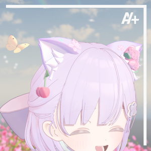 Sale【VRChat】Spring-colored cat ears [...