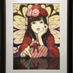 魔法使い☆「オリジナルイラスト絵画原画」 魔女っ子⑬ #魔女っ子 #witch #aiイラスト #aiイラスト好きさん
