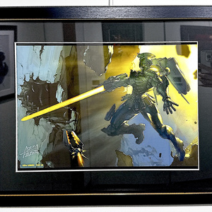 ネコぱら10周年展in馬車道 B1タペストリー1【直筆サイン入り】 直筆サイン】ショコラ＆バニラB1タペストリー『ネコぱら10周年展