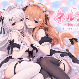 【オリジナル3Dモデル】Nerufia - ネルフィア -
