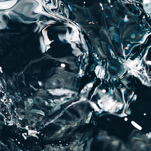 水面テクスチャ素材｜気泡と波紋の水面写真