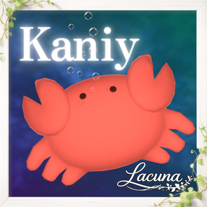 【VRChat向けアクセサリー】Kaniy - かにぃ