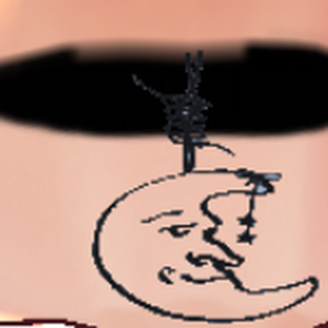 Lunar Black Charm Choker Texture For VRoid Studio!