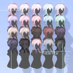 [12 Avatars] Hibiki Hair 缩略图 11