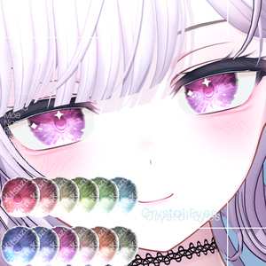 [16 Avatars] Crystal Eye Textures